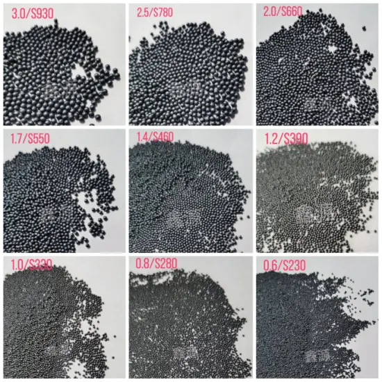 Grenaillage d'acier spécial dédié au navire, moulage, sablage de structure en acier, dérouillage